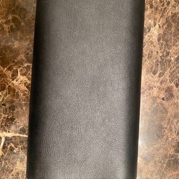 Yves Saint Laurent Black Leather Clutch - Picture 5 of 7